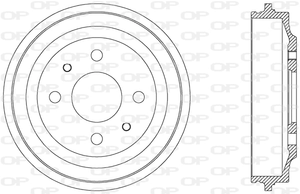 Brake Drum (BAD9000.10)