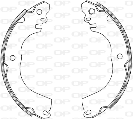 Brake Shoe Set (BSA2238.00)