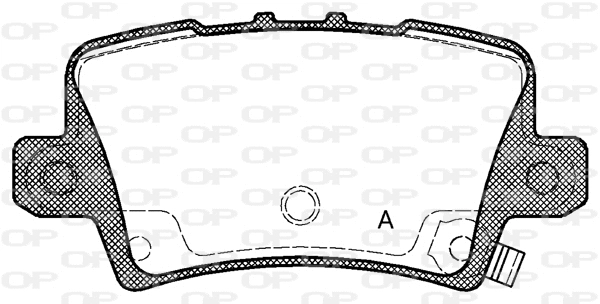 Brake Pad Set, disc brake (BPA1206.02)