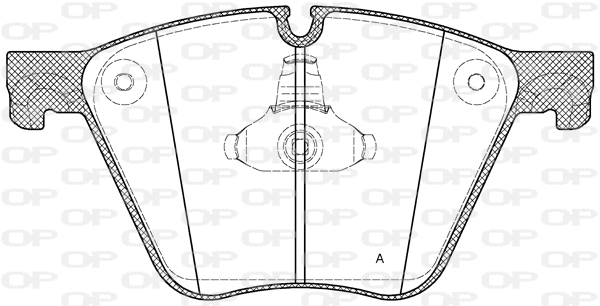 Brake Pad Set, disc brake (BPA1419.00)