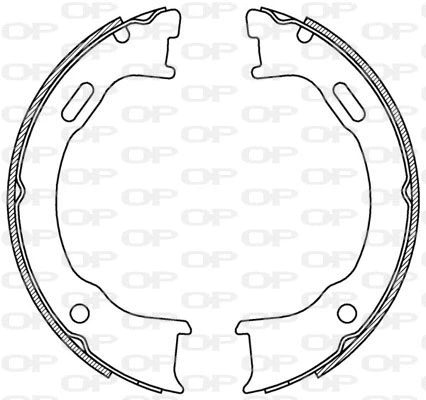 Brake Shoe Set (BSA2218.00)
