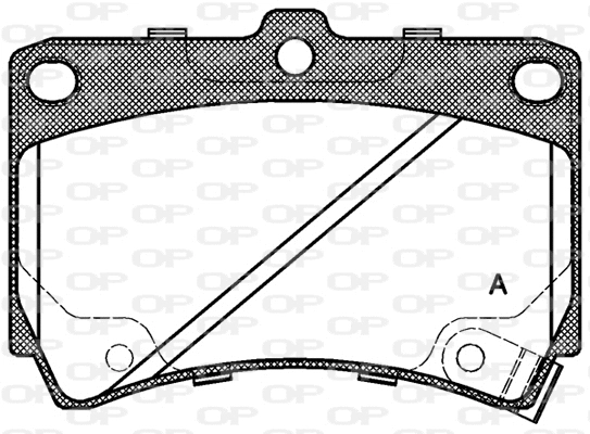Brake Pad Set, disc brake (BPA0212.42)