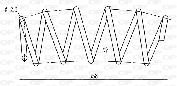Suspension Spring (CSR9031.00)