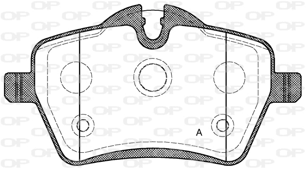 Brake Pad Set, disc brake (BPA1277.00)