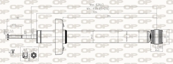 Shock Absorber (SAB8488.32)