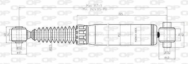 Shock Absorber (SAB8043.32)