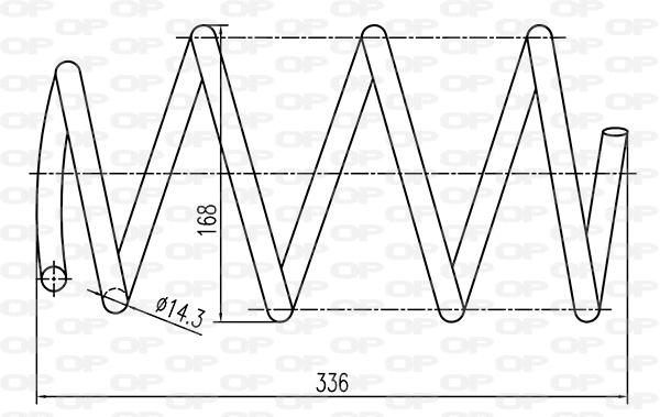 Suspension Spring (CSR9363.00)