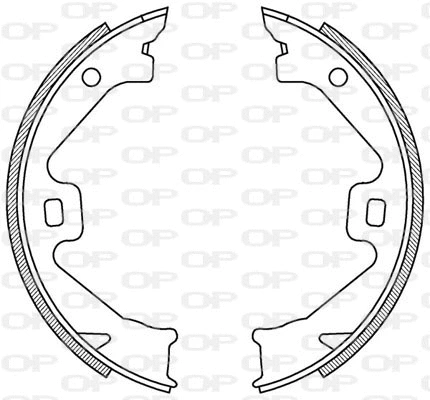 Brake Shoe Set (BSA2186.00)