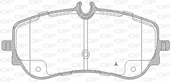 Brake Pad Set, disc brake (BPA1848.00)