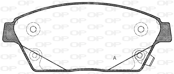 Brake Pad Set, disc brake (BPA1431.02)