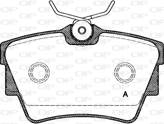 Brake Pad Set, disc brake (BPA0591.10)