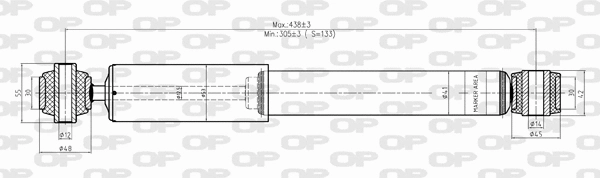 Shock Absorber (SAB8298.32)