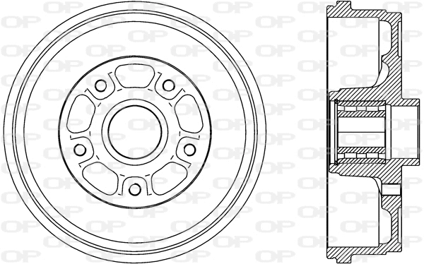 Brake Drum (BAD9092.31)