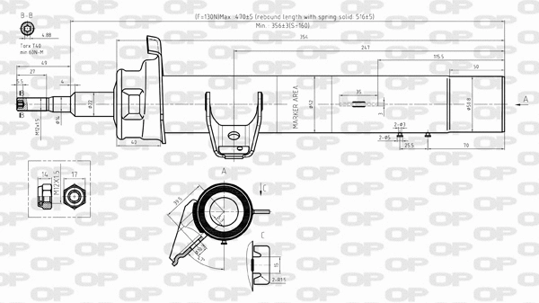 Shock Absorber (SAB8291.31)