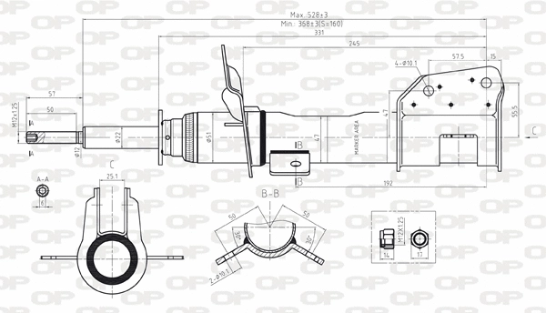 Shock Absorber (SAB8050.31)