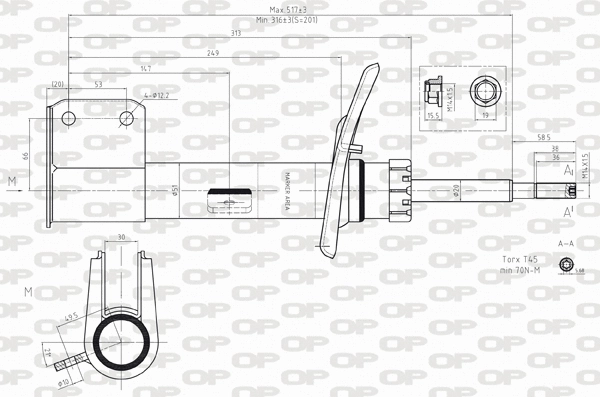 Shock Absorber (SAB8151.31)