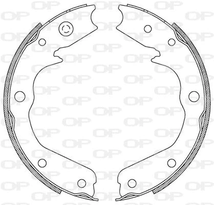Brake Shoe Set (BSA2191.00)