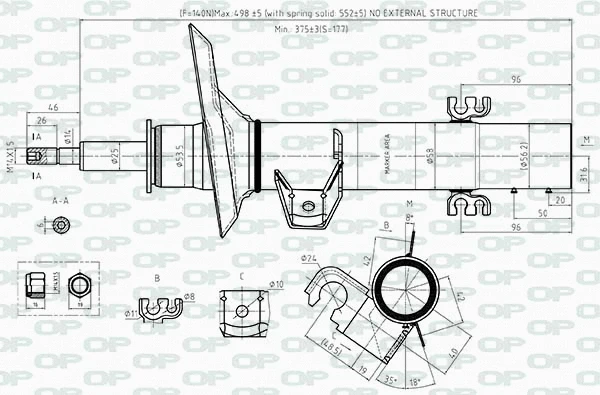 Shock Absorber (SAB8514.31)