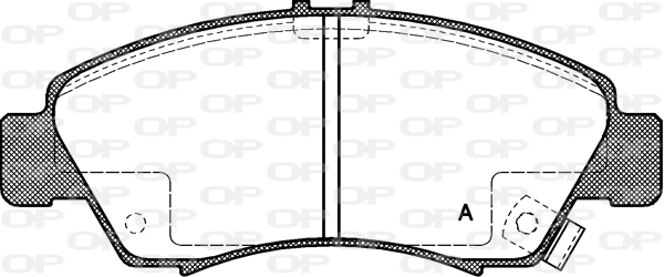 Brake Pad Set, disc brake (BPA0419.02)