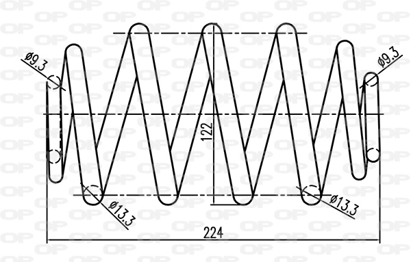 Suspension Spring (CSR9341.00)