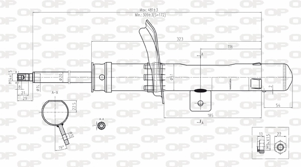 Shock Absorber (SAB8140.11)
