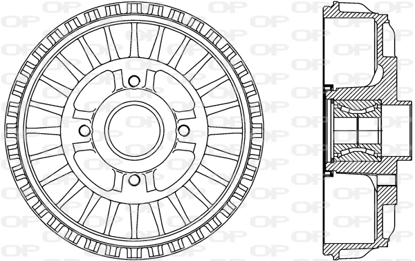 Brake Drum (BAD9091.31)