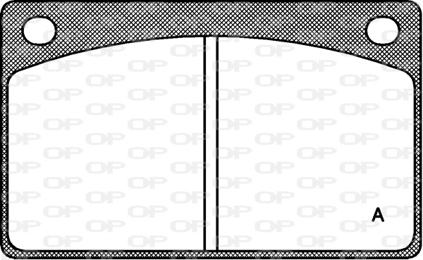 Brake Pad Set, disc brake (BPA0042.00)