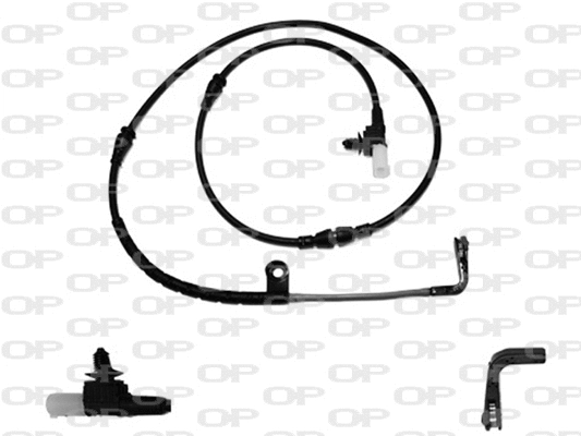 Warning Contact, brake pad wear (AK3126.00)