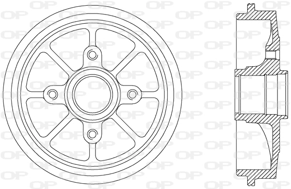 Brake Drum (BAD9029.30)