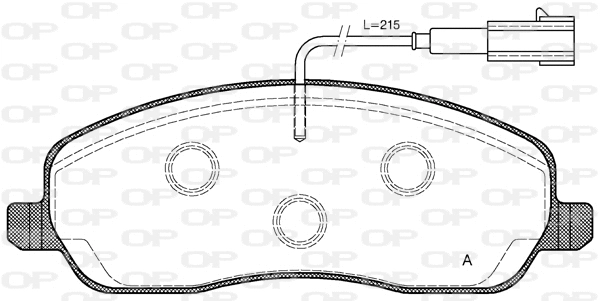 Brake Pad Set, disc brake (BPA1146.02)