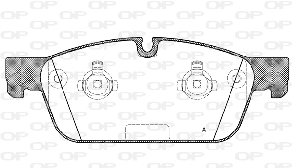 Brake Pad Set, disc brake (BPA1511.00)