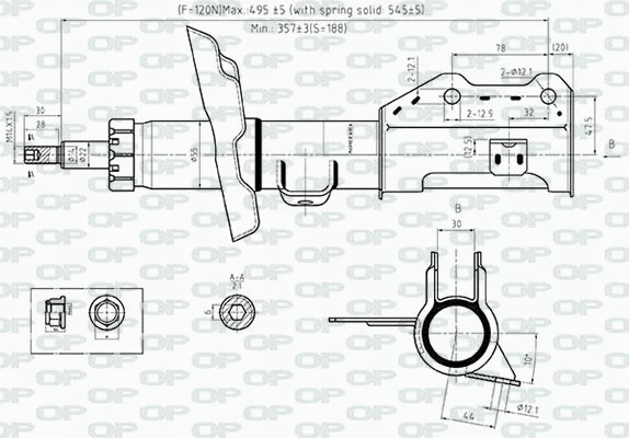 Shock Absorber (SAB8518.31)