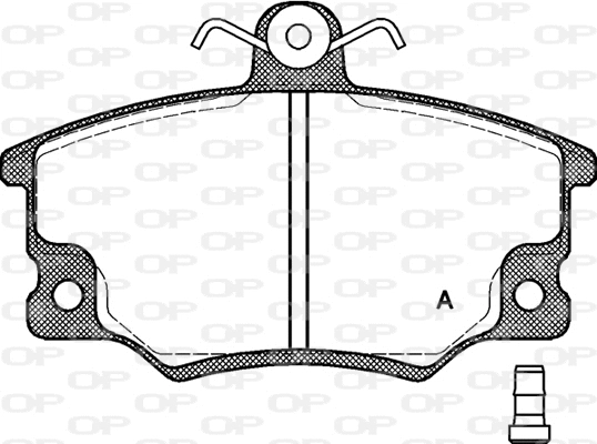 Brake Pad Set, disc brake (BPA0146.14)