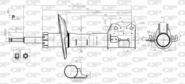 Shock Absorber (SAB8392.31)