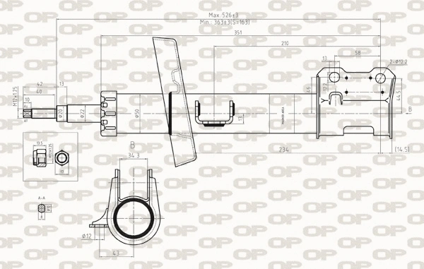 Shock Absorber (SAB8268.31)