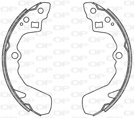 Brake Shoe Set (BSA2145.00)