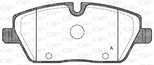 Brake Pad Set, disc brake (BPA1131.00)
