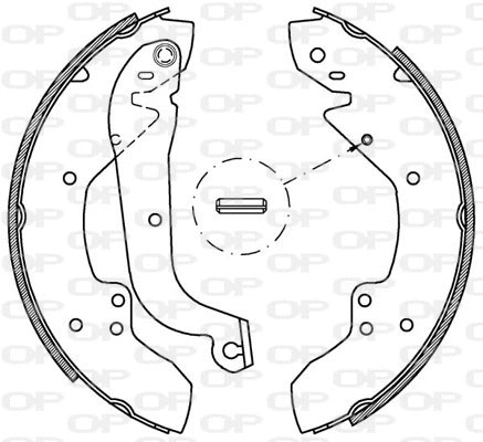Brake Shoe Set (BSA2020.00)