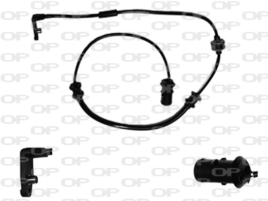Warning Contact, brake pad wear (AK3077.00)