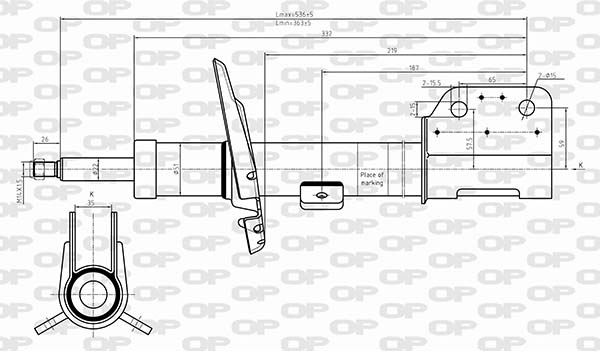 Shock Absorber (SAB8617.31)