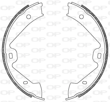 Brake Shoe Set (BSA2181.00)