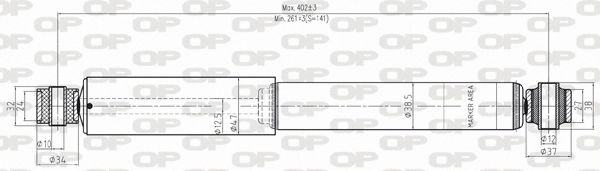 Shock Absorber (SAB8247.32)