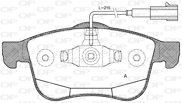 Brake Pad Set, disc brake (BPA1183.12)
