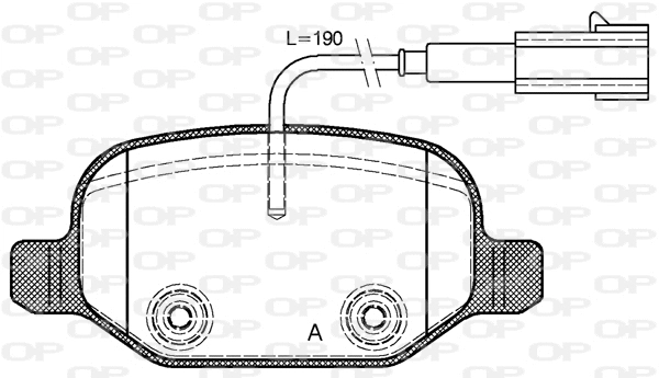 Brake Pad Set, disc brake (BPA0727.02)