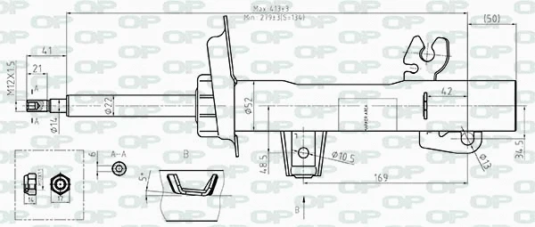 Shock Absorber (SAB8510.31)