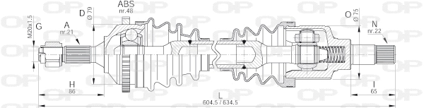 Drive Shaft (DRS6177.00)