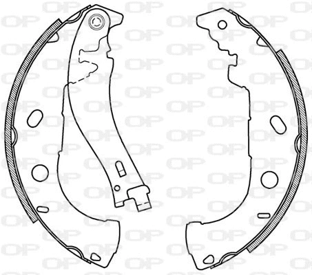 Brake Shoe Set (BSA2022.00)