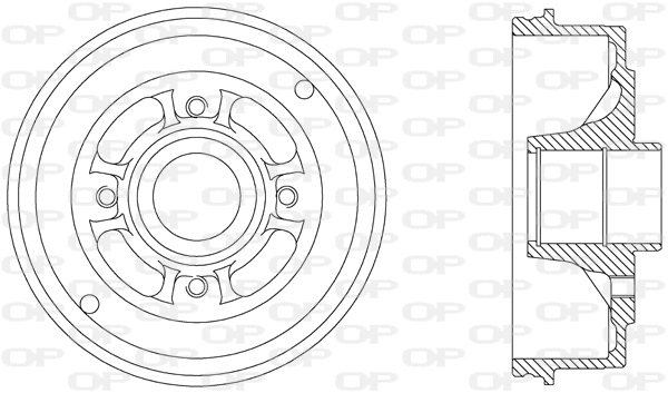 Brake Drum (BAD9038.30)