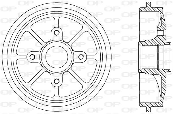Brake Drum (BAD9070.30)