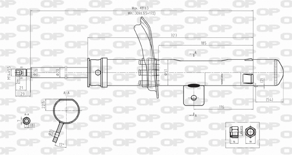 Shock Absorber (SAB8110.31)